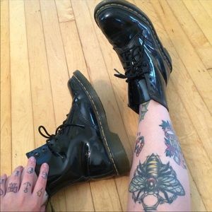 Doc Martens 1460 Boot Shiny Leather